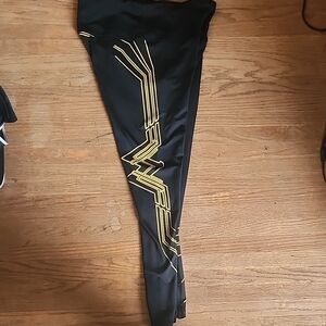 Black wonder woman tights